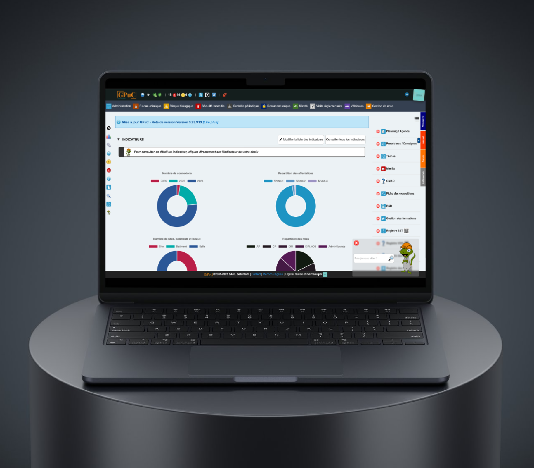 Carte de france - Clients GPuC